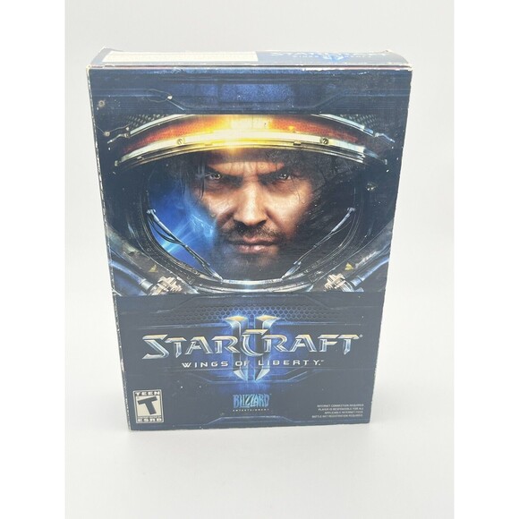 StarCraft 2 II : Wings of Liberty (Windows PC, 2010) Complete in Box CIB Used - Picture 1 of 10